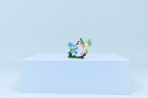 LEGO Creator 31384 3in1 Animali Selvatici: Colibrì Variopinto, Uccello Giocattolo Trasformabile in Farfalla o Pesce, per 8+