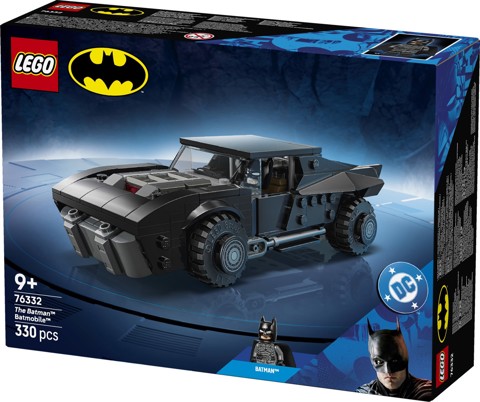 LEGO DC 76332 Batmobile di Batman, Macchina Giocattolo da Collezione con Minifigure del Supereroe e Moneta d'Oro