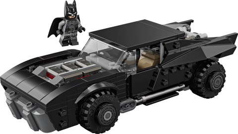 LEGO DC 76332 Batmobile di Batman, Macchina Giocattolo da Collezione con Minifigure del Supereroe e Moneta d'Oro, Regalo 9+