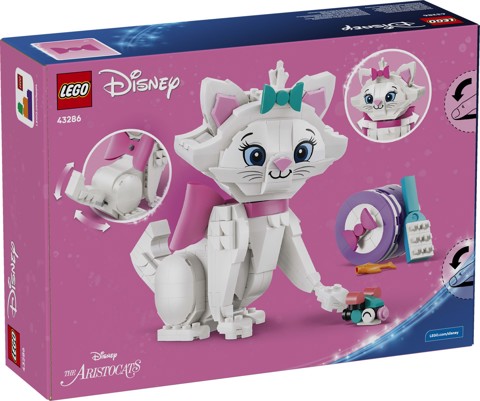 LEGO Disney | 43286 Adorabile Minou de Gli Aristogatti