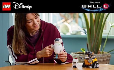 LEGO Disney | Pixar 43279 WALL-E e EVE