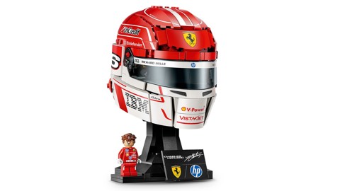 LEGO Editions 43014 Casco di Charles Leclerc Scuderia Ferrari