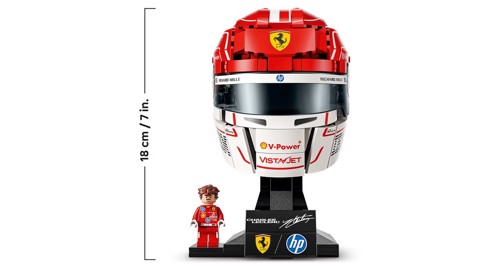 LEGO Editions 43014 Casco di Charles Leclerc Scuderia Ferrari