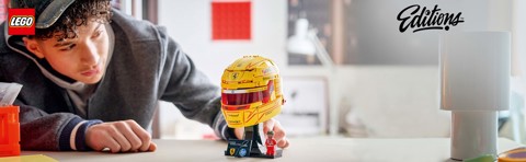 LEGO Editions 43022 Casco di Lewis Hamilton Scuderia Ferrari