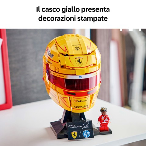 LEGO Editions 43022 Casco di Lewis Hamilton Scuderia Ferrari