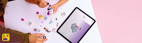 LEGO Friends 42675 Auto-Unicorno per la Consegna di Torte, Gioco Didattico con 2 Mini Bamboline e Accessori per Bambine da 4+