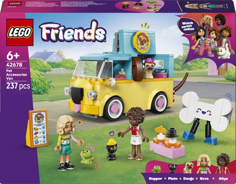 LEGO Friends 42678 Furgone di Accessori per Animali Giocattolo