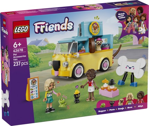 LEGO Friends 42678 Furgone di Accessori per Animali Giocattolo