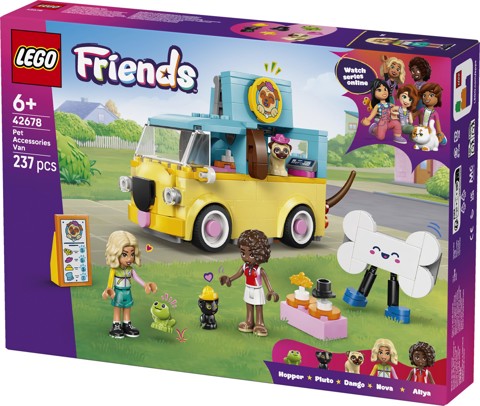 LEGO Friends 42678 Furgone di Accessori per Animali Giocattolo