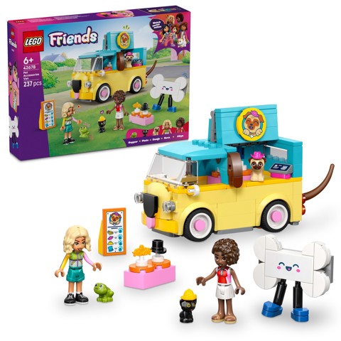 LEGO Friends 42678 Furgone di Accessori per Animali Giocattolo
