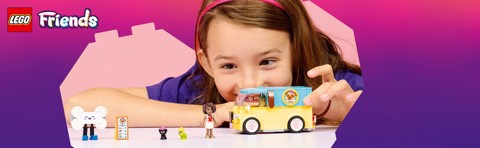LEGO Friends 42678 Furgone di Accessori per Animali Giocattolo