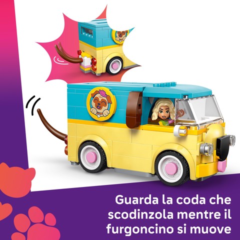 LEGO Friends 42678 Furgone di Accessori per Animali Giocattolo