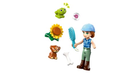 LEGO Friends 42695 Rimorchio per Cavallo e Puledro