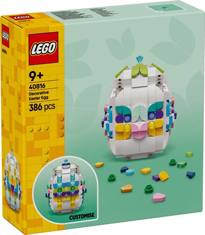 LEGO Iconic Uovo di Pasqua decorativo