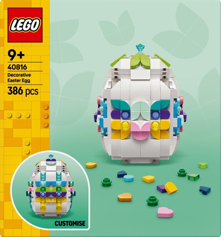 LEGO Iconic Uovo di Pasqua decorativo