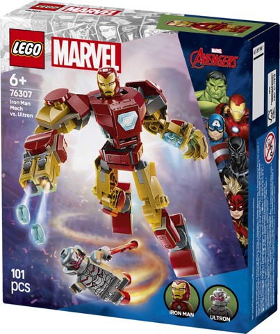 LEGO | Marvel 76307 Mech di Iron Man Contro Ultron