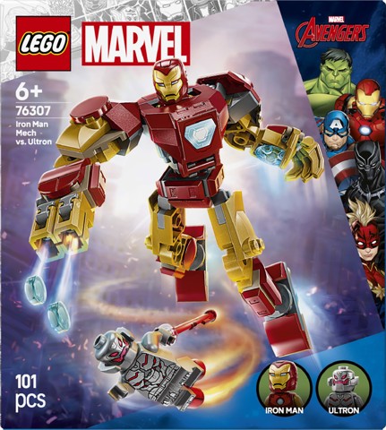 LEGO | Marvel 76307 Mech di Iron Man Contro Ultron