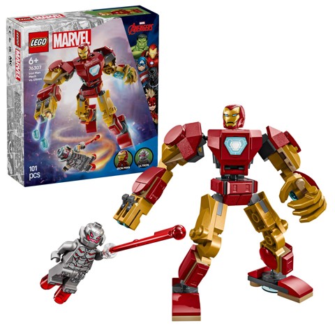 LEGO | Marvel 76307 Mech di Iron Man Contro Ultron