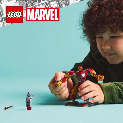 LEGO | Marvel 76307 Mech di Iron Man Contro Ultron