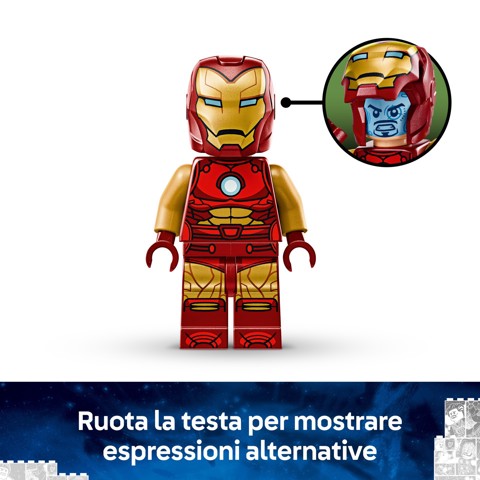 LEGO | Marvel 76307 Mech di Iron Man Contro Ultron