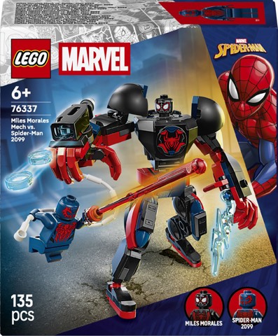 LEGO Marvel | 76337 Mech di Miles Morales vs. Spider-Man 2099