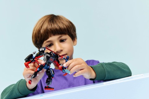 LEGO Marvel | 76337 Mech di Miles Morales vs. Spider-Man 2099