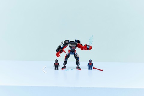 LEGO Marvel | 76337 Mech di Miles Morales vs. Spider-Man 2099