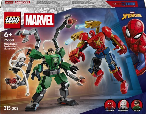LEGO Marvel | 76338 Battaglia Mech: Spider-Man vs. Doc Ock
