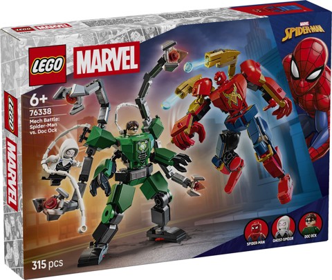 LEGO Marvel | 76338 Battaglia Mech: Spider-Man vs. Doc Ock