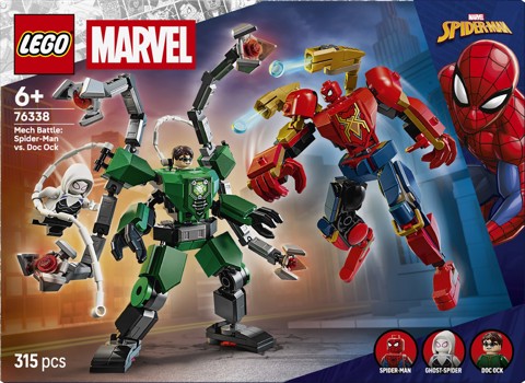 LEGO Marvel | 76338 Battaglia Mech: Spider-Man vs. Doc Ock
