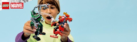 LEGO Marvel | 76338 Battaglia Mech: Spider-Man vs. Doc Ock