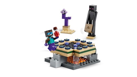 LEGO Minecraft 21584 Viaggio nel Portale del Nether e dell’End