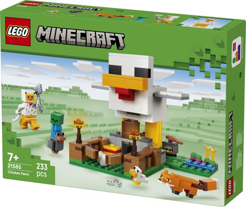 LEGO Minecraft 21585 Fattoria di Galline