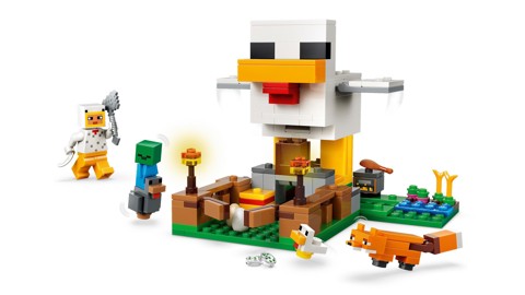 LEGO Minecraft 21585 Fattoria di Galline