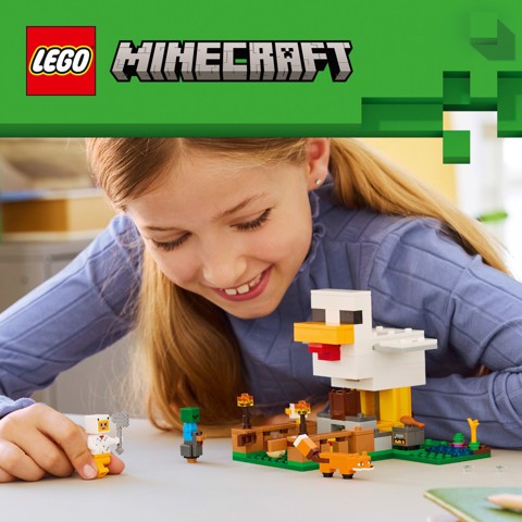 LEGO Minecraft 21585 Fattoria di Galline