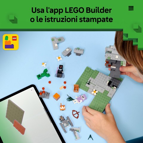 LEGO Minecraft 21586 Giardino Pallido
