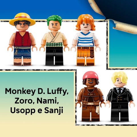 LEGO ONE PIECE 75639 La Nave Pirata Going Merry