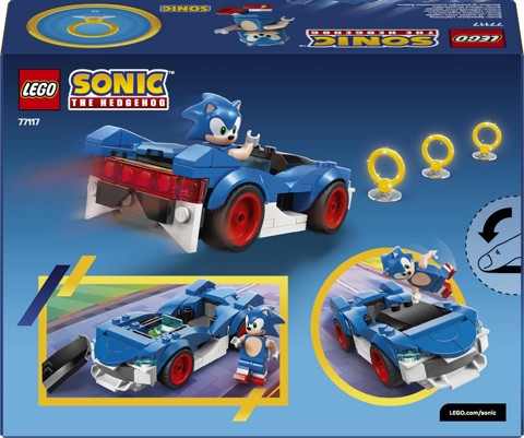 LEGO Sonic the Hedgehog 77117 Sonic: Fulmine Supersonico