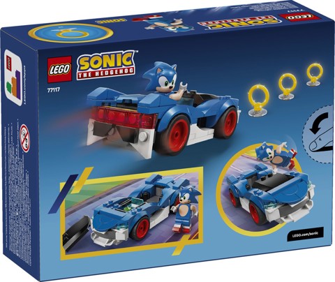 LEGO Sonic the Hedgehog 77117 Sonic: Fulmine Supersonico