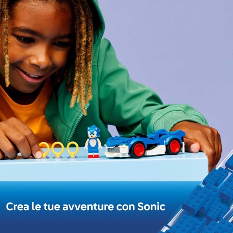 LEGO Sonic the Hedgehog 77117 Sonic: Fulmine Supersonico