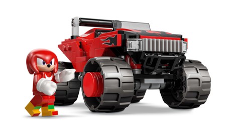 LEGO Sonic the Hedgehog 77118 Auto di Silver vs. Monster Truck di Knuckles