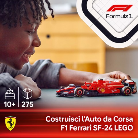 LEGO Speed Champions 77242 Auto da Corsa Ferrari F1 SF-24