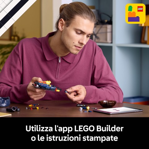 LEGO Speed Champions 77243 Auto da Corsa F1 Oracle Red Bull Racing RB20 Macchina da Collezione, Regalo Uomo, Donna e Adulti