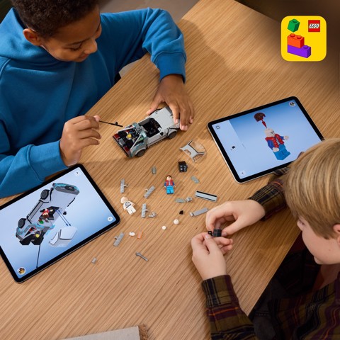 LEGO Speed Champions 77256 Macchina del Tempo di Ritorno al Futuro Giocattolo con 2 Minifigure, Regalo per Bambini e Bambine 9+