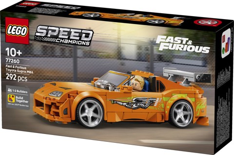 LEGO Speed Champions 77260 The Fast and The Furious Toyota Supra MK4