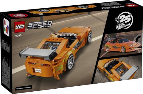 LEGO Speed Champions 77260 The Fast and The Furious Toyota Supra MK4
