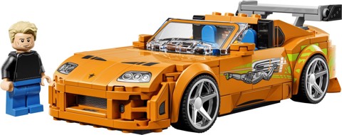 LEGO Speed Champions 77260 The Fast and The Furious Toyota Supra MK4, Macchina Giocattolo con Minifigure, Regalo STEM da 10+