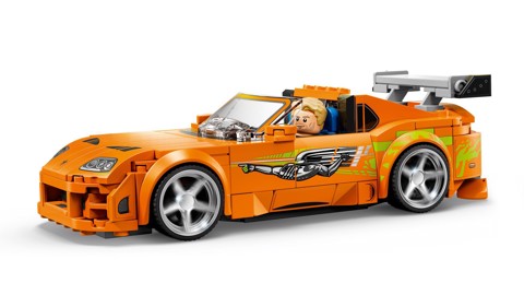 LEGO Speed Champions 77260 The Fast and The Furious Toyota Supra MK4, Macchina Giocattolo con Minifigure, Regalo STEM da 10+