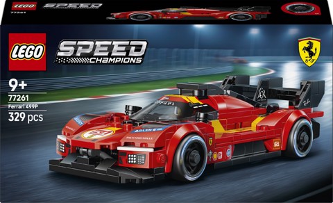 LEGO Speed Champions 77261 Ferrari 499P, Macchina Giocattolo STEM e Minifigure da Collezione, Regalo Sportivo per Bambini 9+