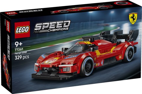LEGO Speed Champions 77261 Ferrari 499P, Macchina Giocattolo STEM e Minifigure da Collezione, Regalo Sportivo per Bambini 9+